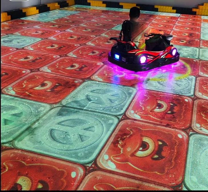 Interactive Karting & Bumper Car Mapping Game Center product visual gallery visual 1