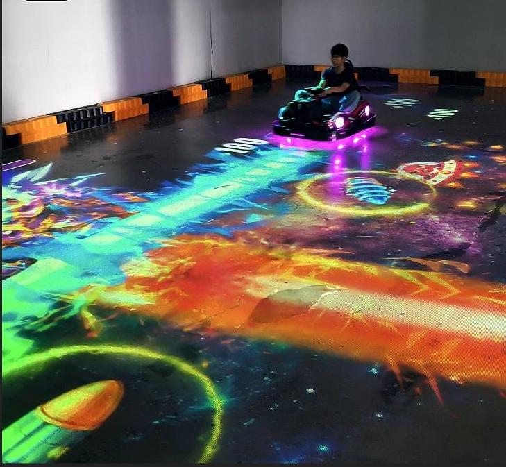 Interactive Karting & Bumper Car Mapping Game Center product visual gallery visual 2