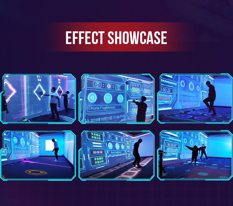 GYM BUSTER Immersive Interactive Fitness System product visual