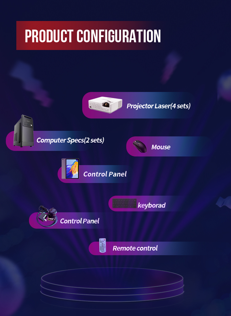 GYM BUSTER Immersive Interactive Fitness System product visual gallery visual 1
