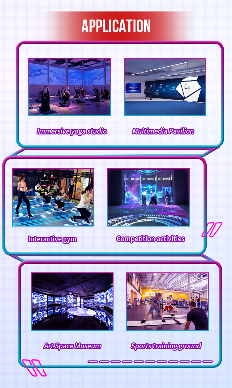 GYM BUSTER Immersive Interactive Fitness System product visual gallery visual 2