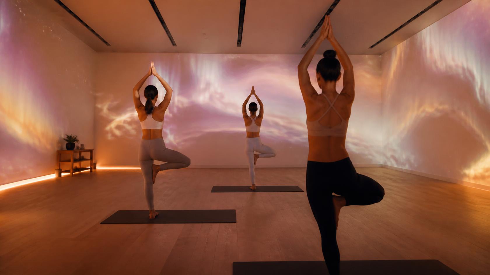 Immersive Yoga Healing Light & Shadow System Solution product visual