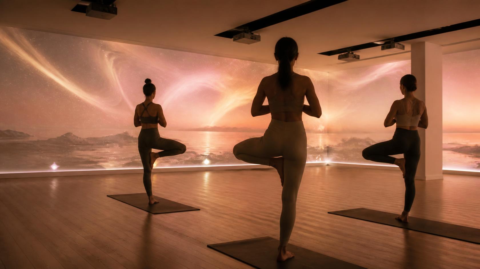 Immersive Yoga Healing Light & Shadow System Solution product visual gallery visual 1