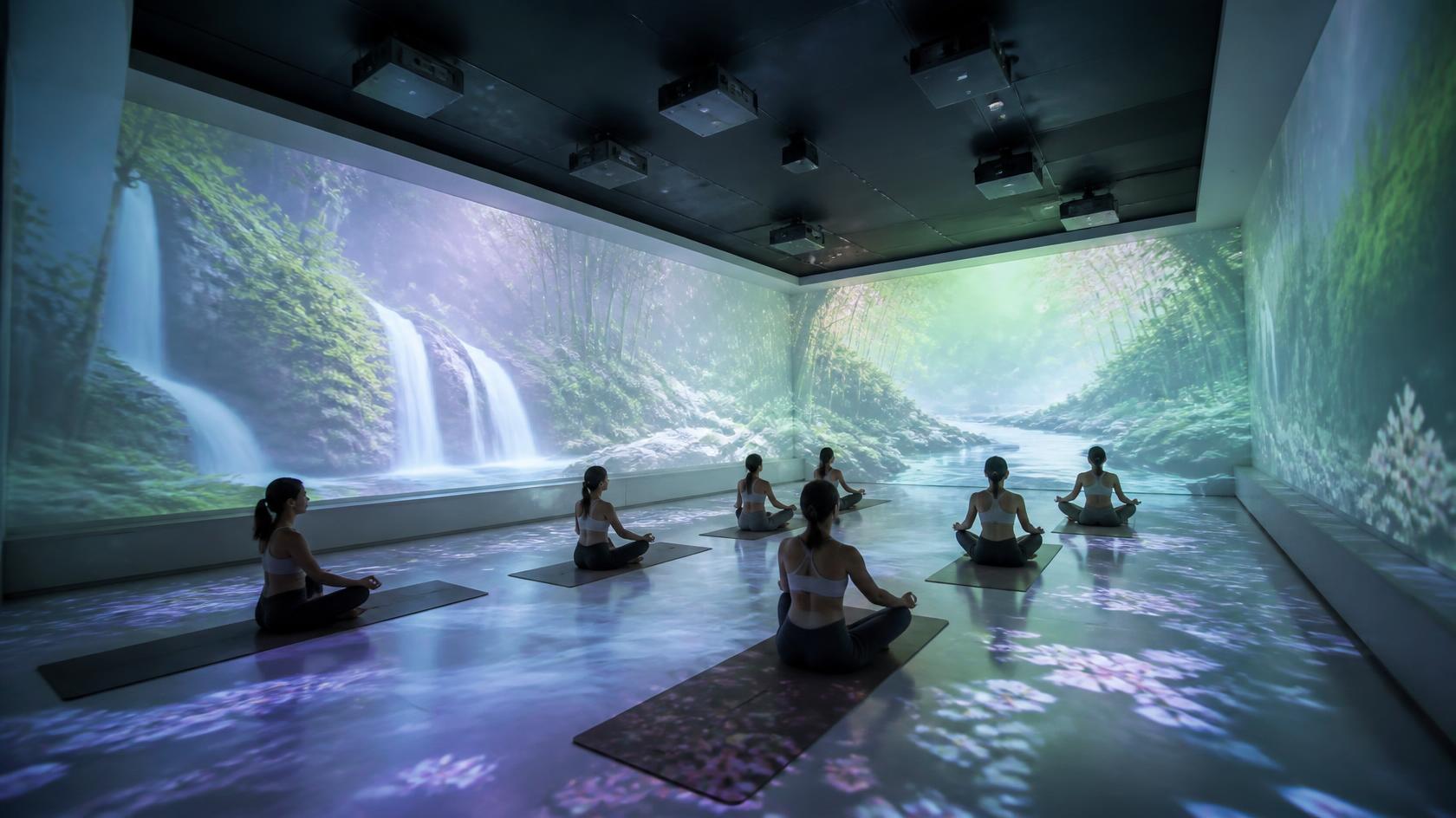 Immersive Yoga Healing Light & Shadow System Solution product visual gallery visual 4