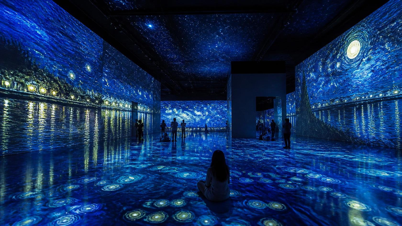 Large-Scale Immersive Exhibition Hall Projection System product visual