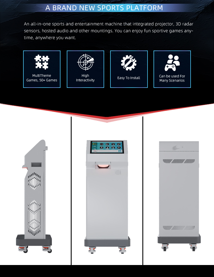 Mini SAIO Sports Floor Interactive All-in-One Machine product visual gallery visual 4
