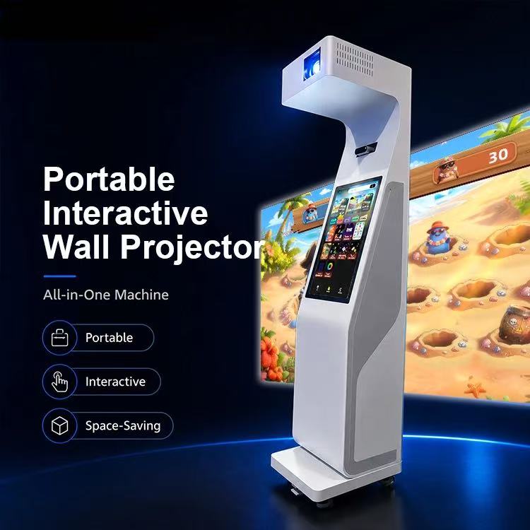 Portable Mobile Wall-Mounted Interactive Projector All-in-One Device product visual